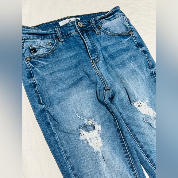 KanCan distressed skinny jeans, size 27 - Picture 5 of 6